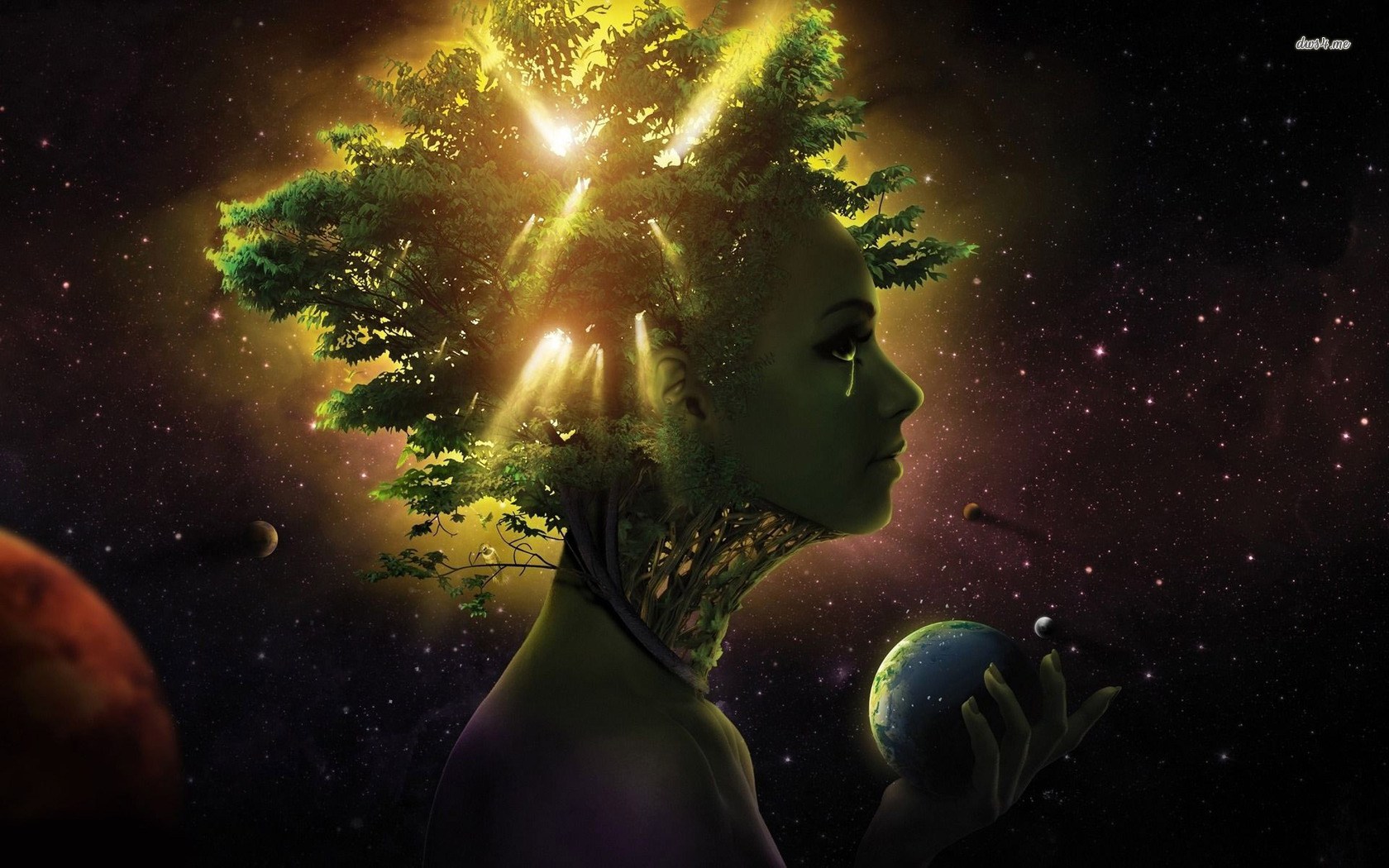 Mother Nature 1680x1050 Fantasy Wallpaper Quantum World Awaken Your Mind