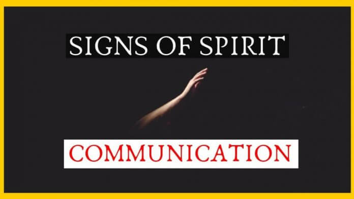 Signs You are Experiencing Spirit Communication